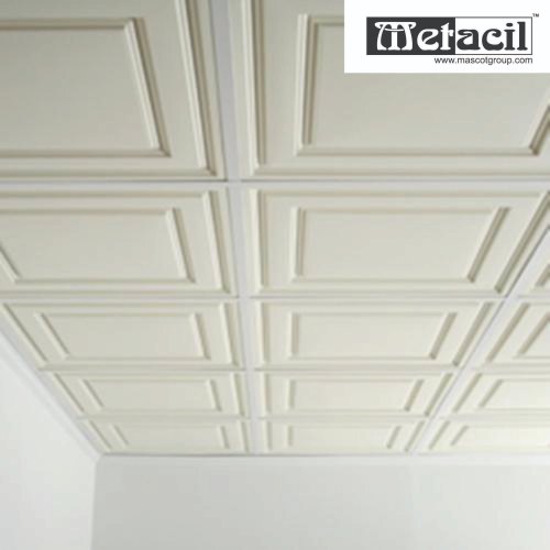 Ceiling Grid Tiles, Color : White