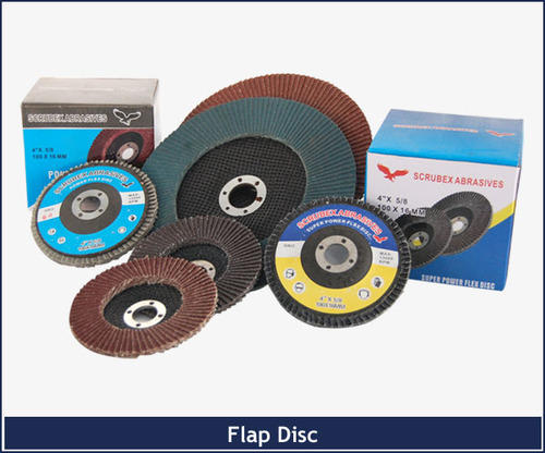 Aluminium Oxide Normal Heated Flap Disc, Size : 4inch
