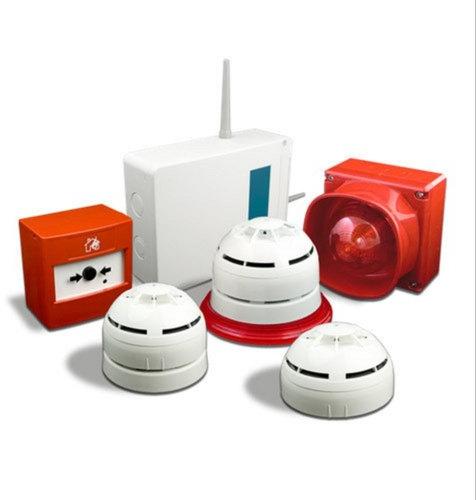 PVC Wireless Fire Alarm System, Color : Red, White, Etc