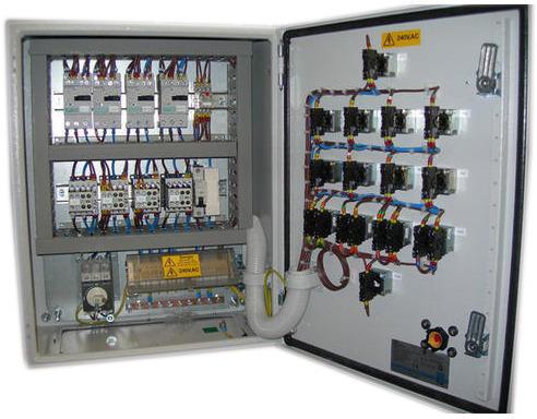 Industrial Electric Control Panel, Voltage : 220- 380V