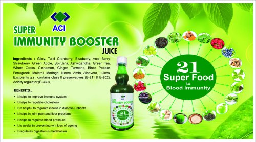 ACI Immunity Booster Juice, Packaging Type : Bottle