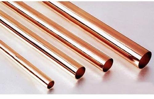 Plain Copper Tubes, Length : 3-6 M