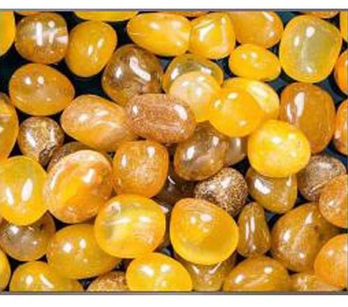 Polished Pebbles, Color : Yellow