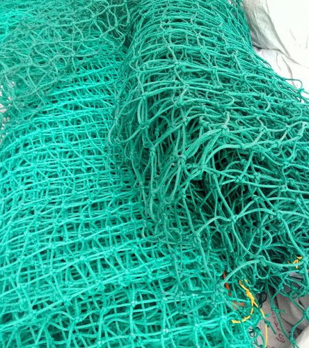 Tufropes HDPE Braided Safety Net, For Construction, Sports, Etc., Color : Green