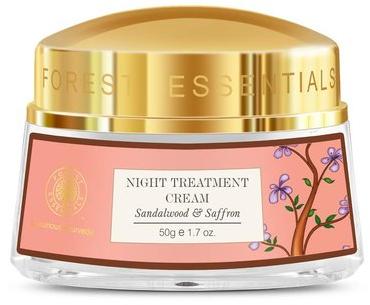 Forest Essentials Saffron Night Cream, Color : Pink 