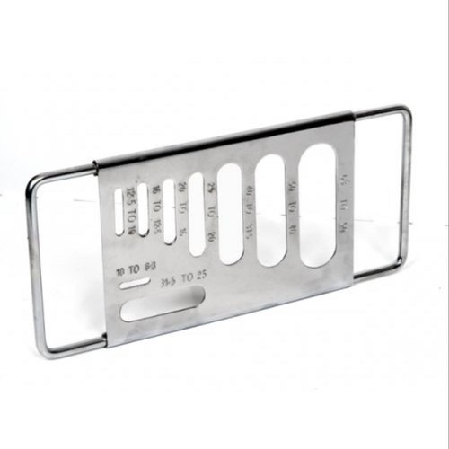 Stainless Steel Flakiness Gauge