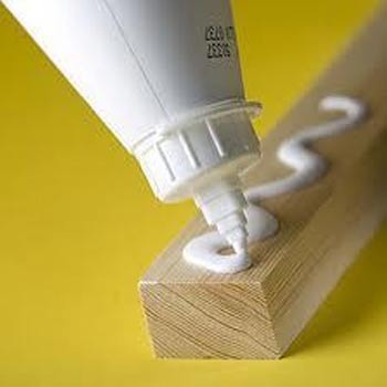 Adfast Polymers Wood Adhesives, Color : White
