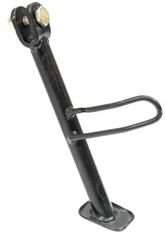 Alloy Steel Bike Side Stand, Color : Black