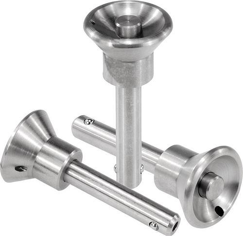 Kipp Steel Stainless Ball Locking Pin, Grade : SS304