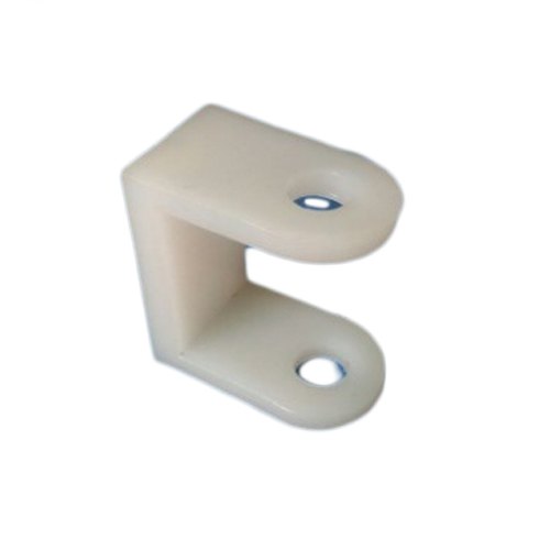 Textile Machinery Plastic Clip, Color : White