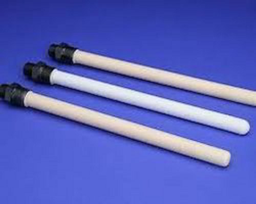 Ceramic Thermocouple Tubes, Color : White