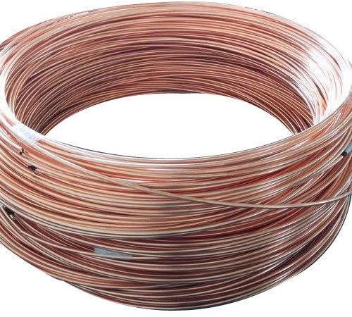 Steel Industrial Copper Coated Wire, Conductor Type : Solid