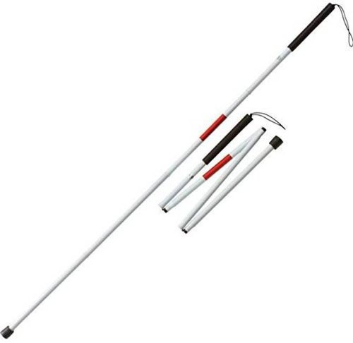 Aluminium Alloy Blind Walking Stick, Length : Approx. 110cm / 43.3in