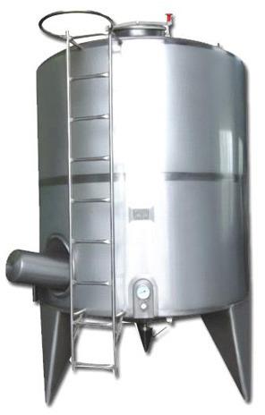 Stainless Steel Vertical Milk Storage Tank
