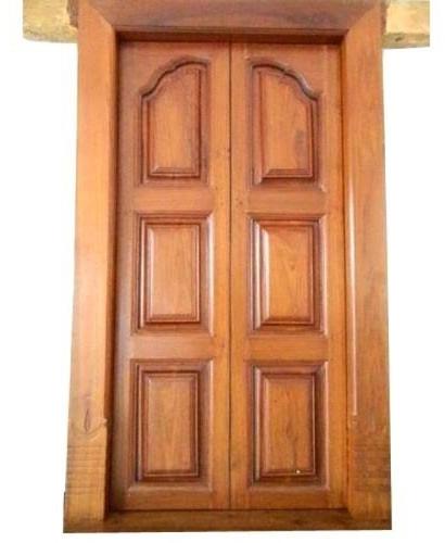 Teak Wood Panel Door