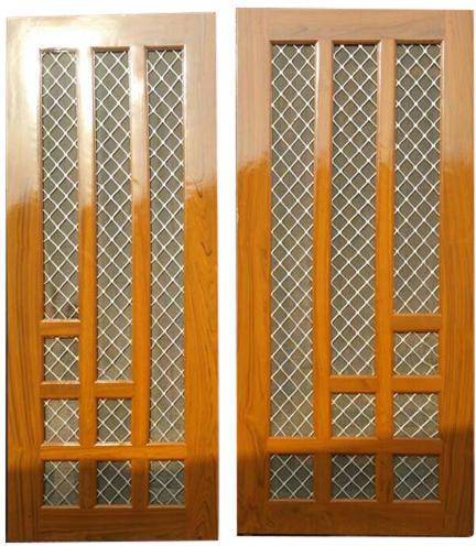 Polished CP-4001 Wooden Mesh Door, For Home, Kitchen, Specialities : Synchronize, Magnetic Screen