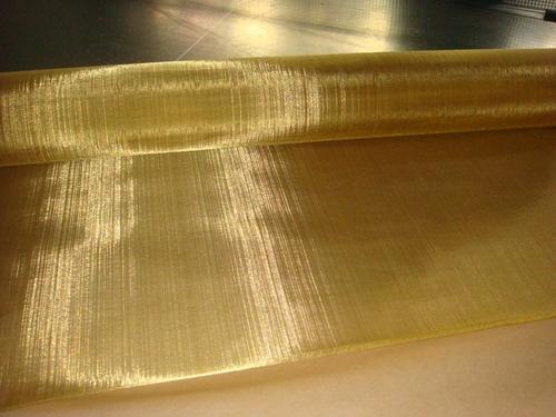 Brass Wire Mesh, Color : Light Yellow