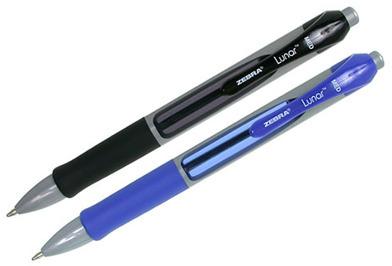 Lunar Black Ball Point Pen