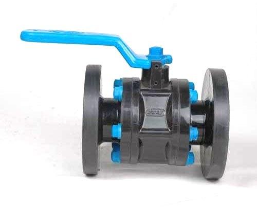 Anjney High Pressure PP Flange Ball Valves