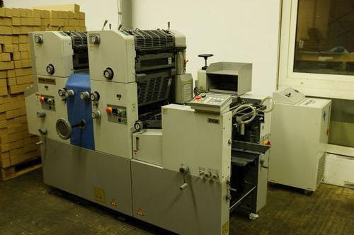 Used Ryobi 2 Color Mini Offset Printing Machine
