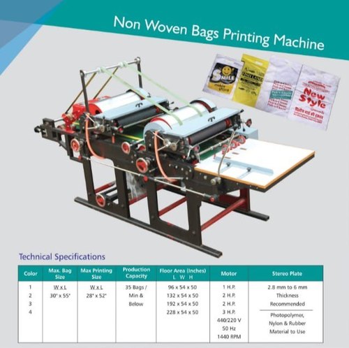 Eakdanta PP Sack Printing Machine, Voltage : 220 V