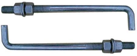 Zinc Electroplating Mild Steel Foundation Bolt, Size : 650 Mm 