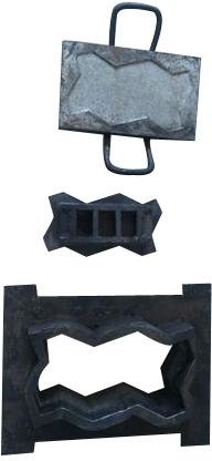 Iron Paver Mold, Size : Customized