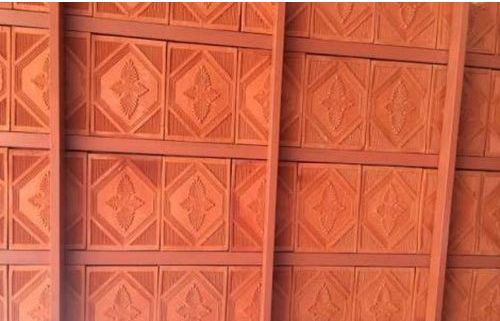 Mak Exterior Ceiling Clay Tiles, Color : Brown