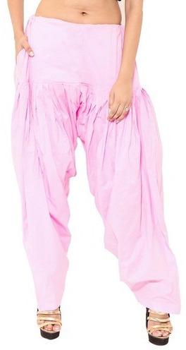 Plain Rayon Patiala Salwar, Size : Free Size