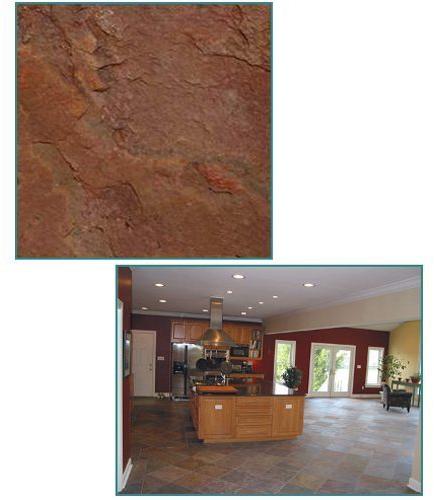 Red Slate Stone