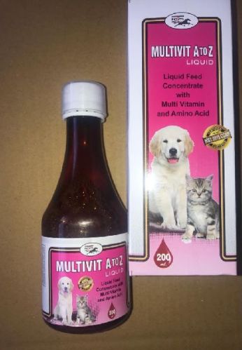 Multivit A To Z Liquid For Dogs & Cats