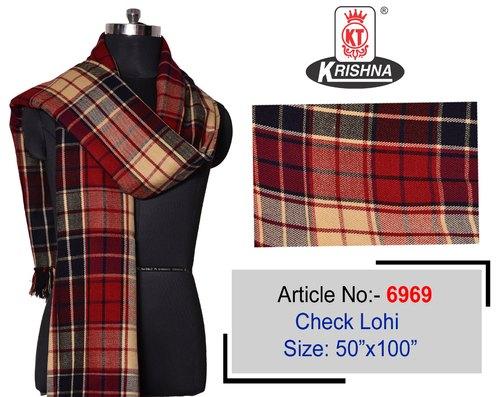 Mens Check Lohi, Color : Multi