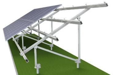 Grounded Solar Panel Mounting Structure, Size : Standard