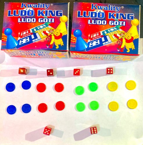 Plastic Ludo Coin