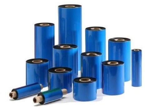 Plain PVC Thermal Transfer Barcode Ribbon, Length : 75 Meter