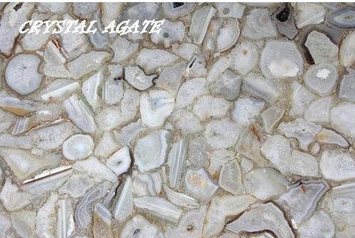 PRINCE MARBLES Crystal Agate Slab