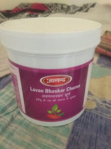 Anand Lavan Bhaskar Ayurvedic Churna, Packaging Type : Plastic Jar