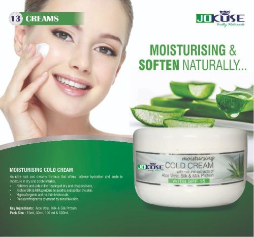 Jokuse Cold Cream, For Home, Feature : Good Quality, Hygienically Packed, Nice Fragrance