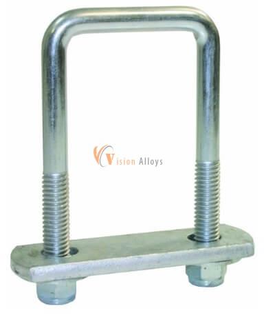 Square U Bolts, Grade : DIN, ASTM