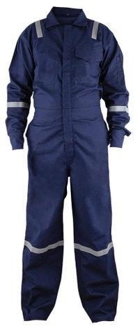 Plain 100% FR Cotton Fire Retardant Coverall, Size : S