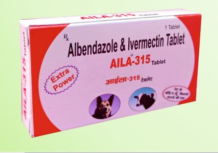 Aila 315 Mg Tablets, For Animals