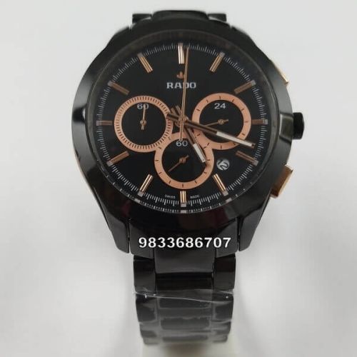 Rado Hyperchrome Chronograph Rose Gold Men's Watch