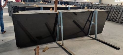 Polished Absolute Black Granite Slabs, For Flooring, Countertop, Wall Tiles, Hardscaping, Size : Multisizes