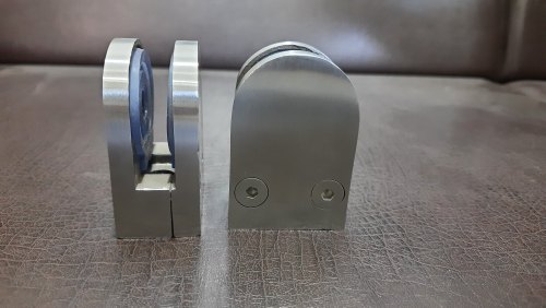 Keshar Industries Stainless Steel D Brackets, For Home, Color : Silver