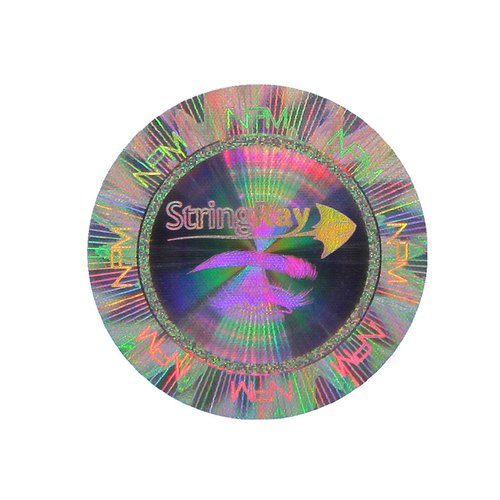 Round 3D Hologram Sticker, Size : 15 X 15 Mm