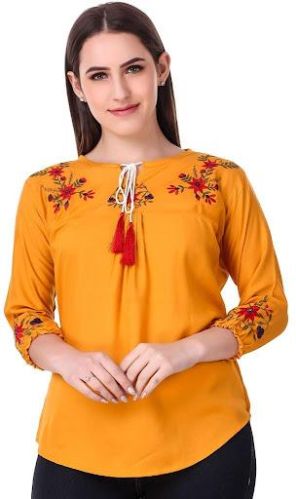 Printed Cotton Top, Size : Small, Medium, Large