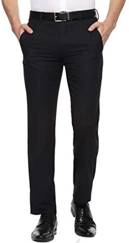 Plain Cotton Mens Formal Trousers, Waist Size : XL, XXL