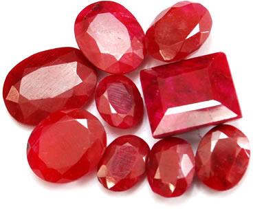 Gemstone Polished Faceted Ruby Precious Stone, For Jewellery Use, Gemstone Type : Natural