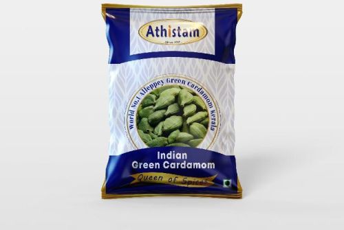 Athistam 7mm Export Green Cardamom, Packaging Type : Gunny Bag, Poly Bag, Certification : FSSAI Certified