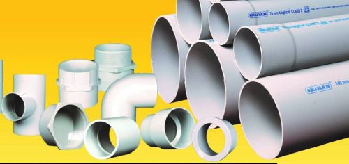 Polished PVC Pipes, Length : 6 Metre